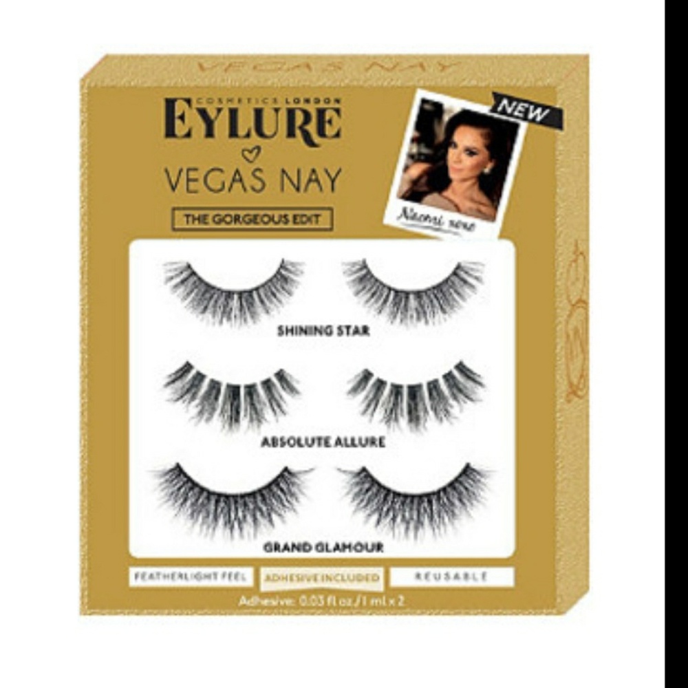 Eylure® Lashes No 126, bronze beauty, He Has nay